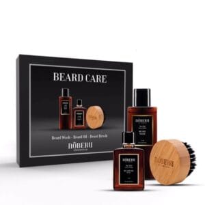 ESTUCHE REGALO BARBA - ACEITE + CHAMPÚ + CEPILLO