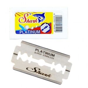 CUCHILLAS SHARK PLATINUM. PAQUETE 5 CUCHILLAS